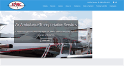 Desktop Screenshot of emhcambulance.com